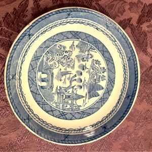 Canon Blue and White Decorative Plate